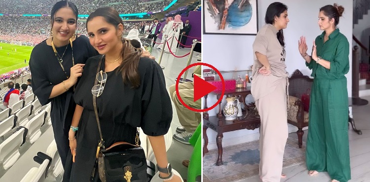 sania anam mirza reel