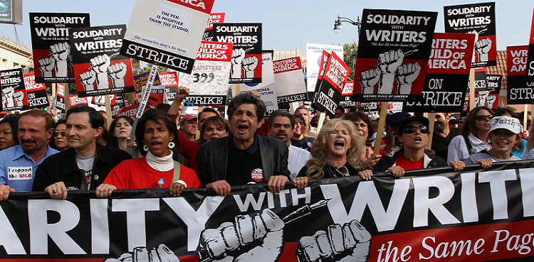 hollywood writers strike