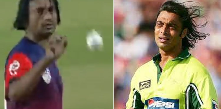 Shoaib Akhtar lookalike, Muhammad Imran viral video, viral video, Oman pacer viral video