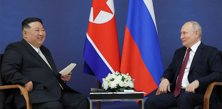 Putin Kim Russia Putin