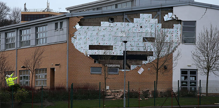 ‘Hundreds more UK school buildings could be crumbling’