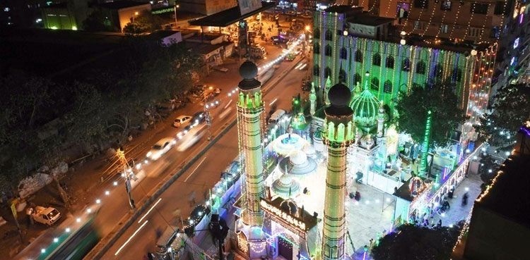 Rabi-ul-Awwal moon, Islamic month, Eid Milad-un-Nabi