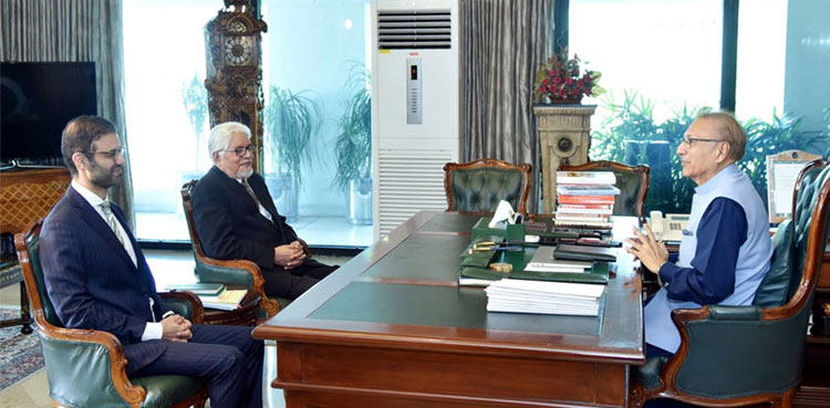 Pakistan general elections, President Alvi, caretaker law minister