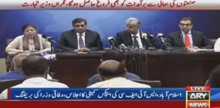 Pakistan minister, US dollar, export, Gohar Ejaz