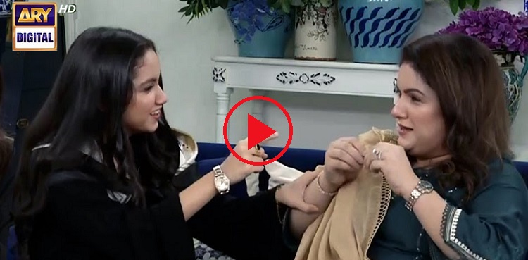 aina asif eat hair