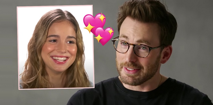 chris evans, alba baptista