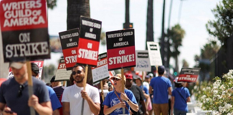 hollywood, writers strike