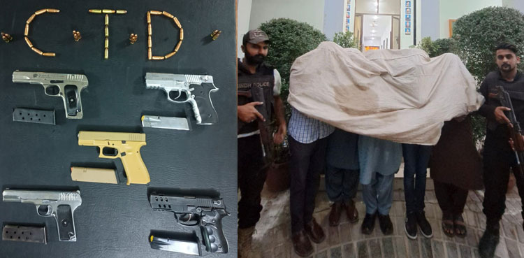 Two cops arrested, official arms theft, CTD