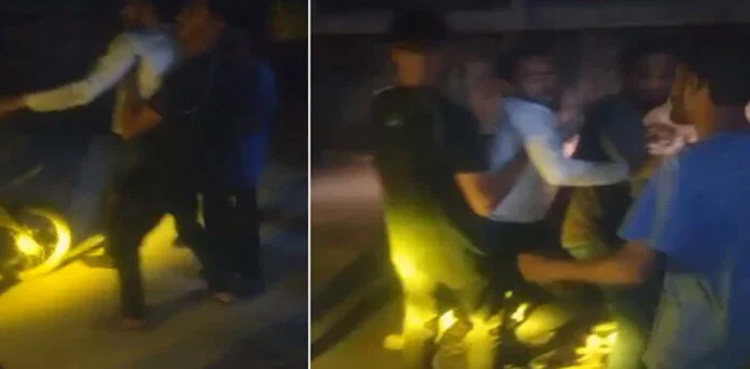 Karachi man, jumps off bridge, escape robbers