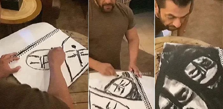 salman khan artistic talent
