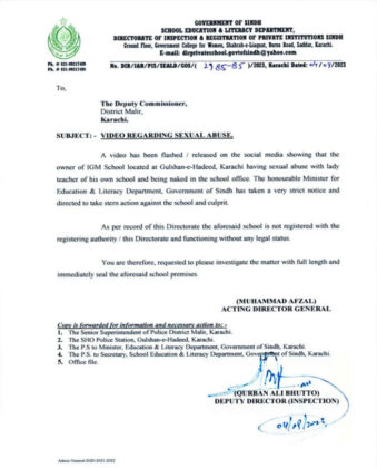 Watch: School principal demands capital punishment over leaked video