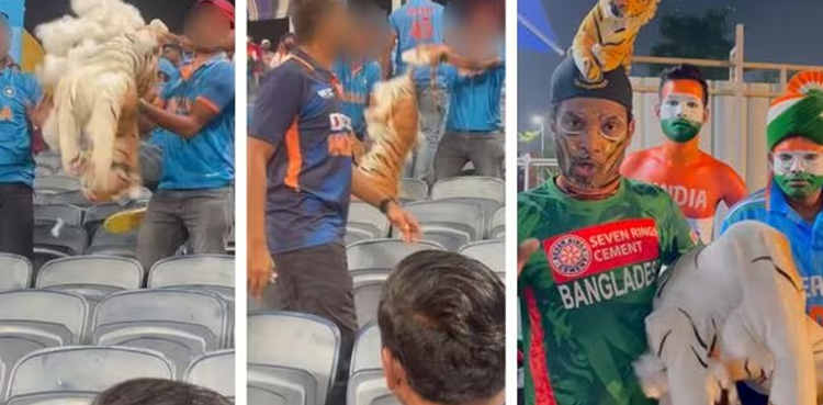 World Cup 2023 Viral, Bangladeshi fan upset, misconduct by Indian fan,