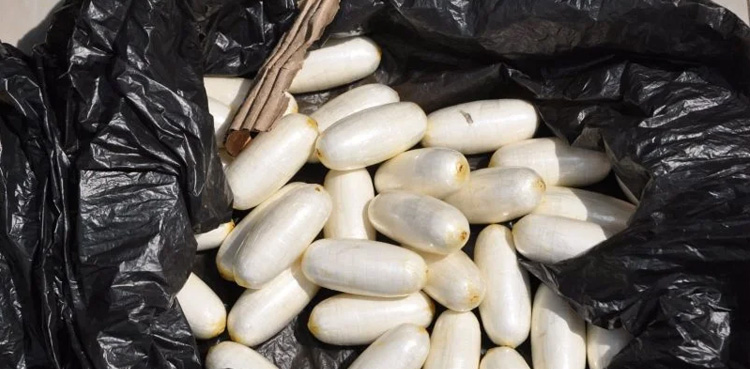 ANF, seizes 214 drug capsules, passenger, Lahore airport