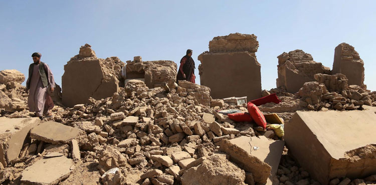 Magnitude 6.3 earthquake hits northwest of Afghanistan's Herat city