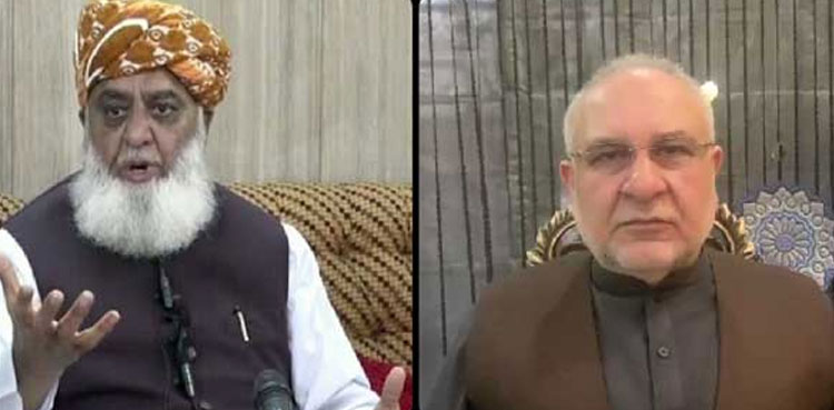 Maulana Fazlur Rehman, Ali Durrani, reconciliation