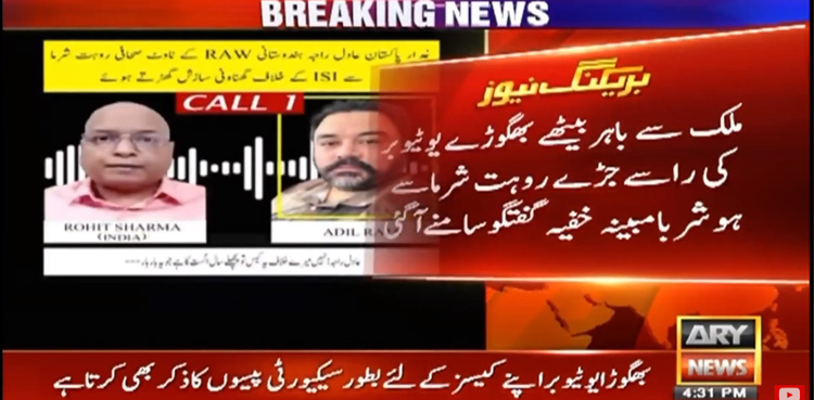 Adil Raja, Pakistani youtuber, viral leak conversation ,