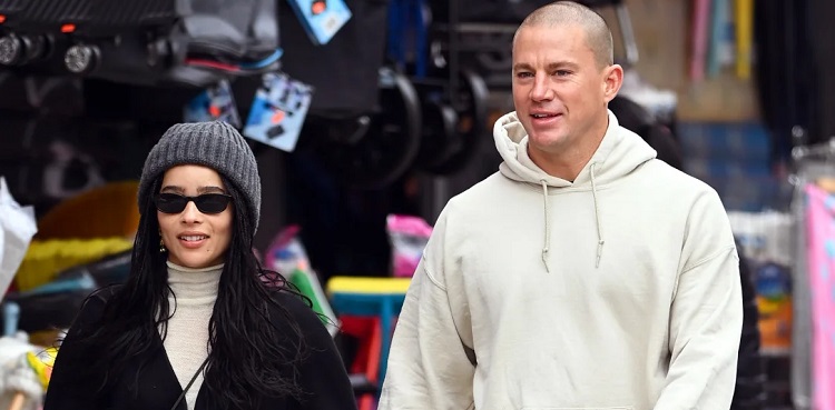channing tatum, zoe kravitz, engaged
