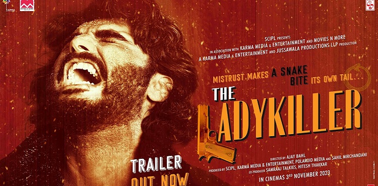 arjun kapoor, bhumi pednekar, the lady killer, youtube release