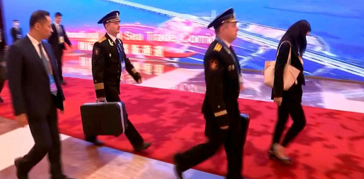 Putin Nuclear Brief case