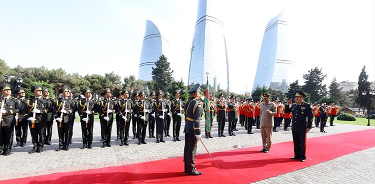 COAS Asim Munir, Azerbaijan visit