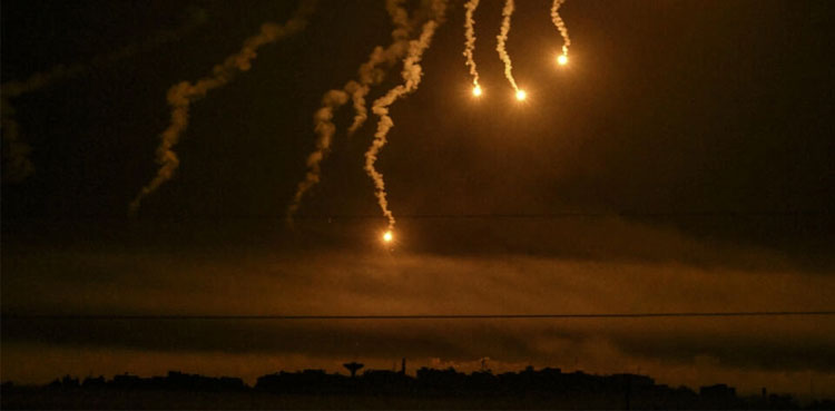 Pakistan gaza refugee camp condemn