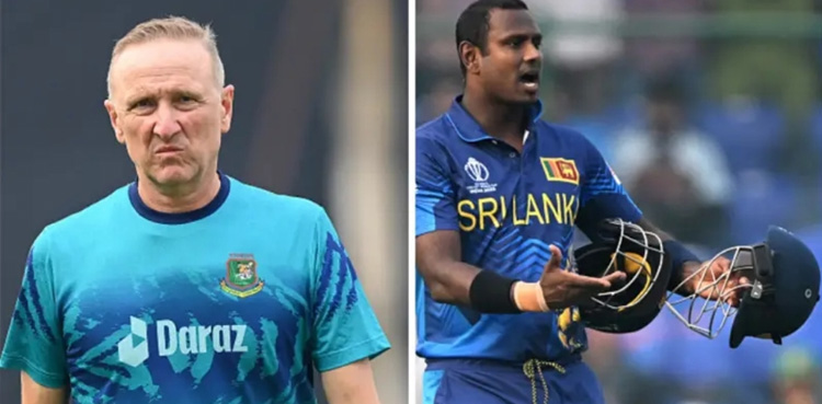 Bangladesh, bowling coach, Allan Donald, speaks up, Mathews dismissal