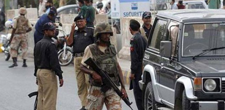 Karachi, Four apprehended, Rangers Police joint operation