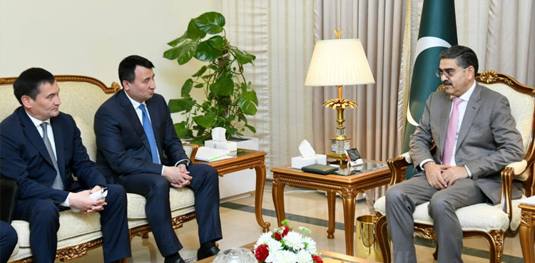 PM Kakar, Pakistan, Uzbekistan