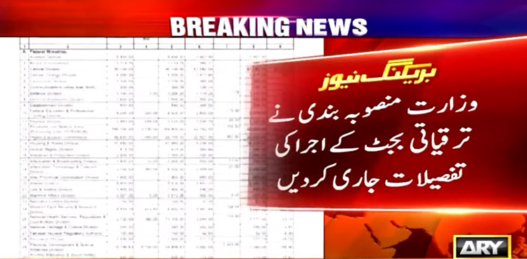 Pakistan, development funds