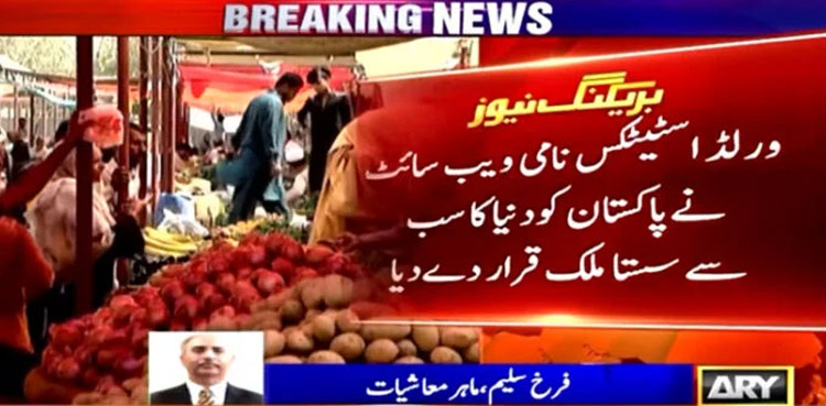 Pakistan, cheapest country, cost of living