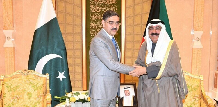 PM Kakar, Kuwait crown prince, bilateral relationship