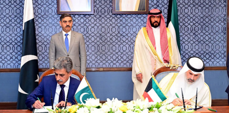 Pakistan, Kuwait, agreements MoUs