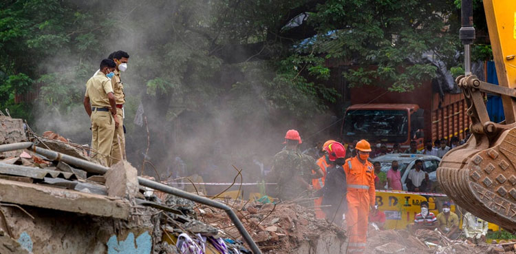 At least 40 Indian workers trapped in tunnel collapse