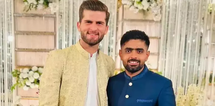 Shaheen Afridi Babar Azam Pakistan