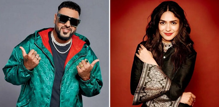 badshah, cryptic note, dating, mrunal thakur