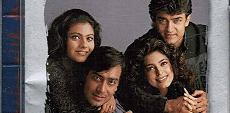 ishq, 26 anniversary, kajol, unseen picture, viral