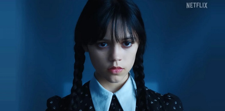 jenna ortega, wednesday addams, season 2, netflix