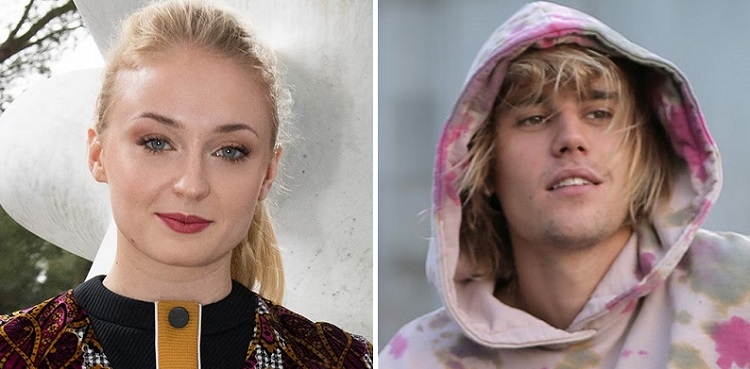justin bieber, sophie turner, first meeting