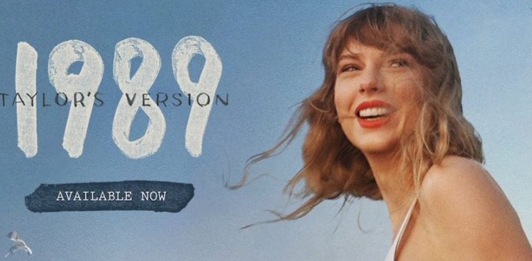 taylor swift, 1989 album, taylor's version, music charts