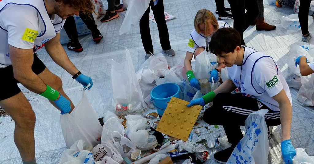 Britain wins SpoGomi World Cup by picking garbage