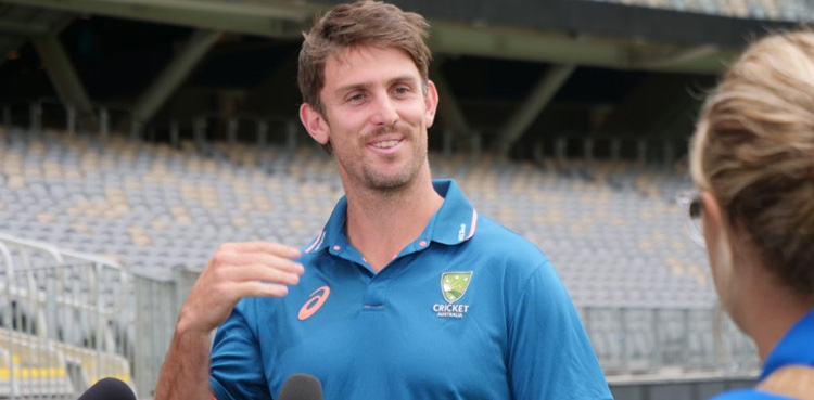 Mitchell Marsh, expects fast, bouncy pitch, Perth test, Pakistan