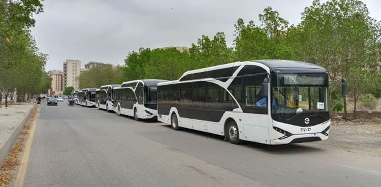 Lahore electric buses