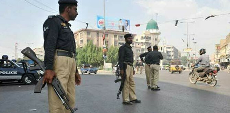 PTI protest, Karachi police, alert