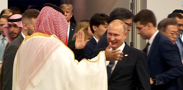 Putin Saudi Crown Prince Russia Oil