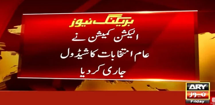 Pakistan general polls, ECP, election schedule