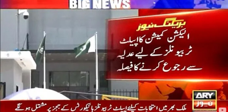 ECP, Elections, Appellate tribunal, Judiciary