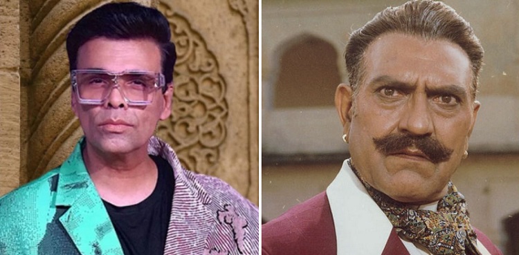 karan johar, amrish puri