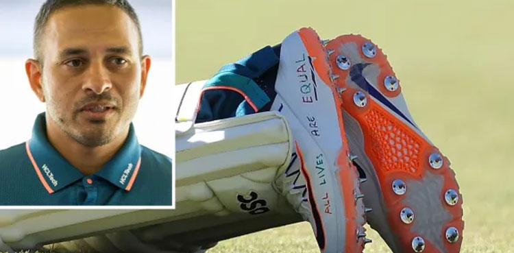 Usman Khawaja won't wear shoes with Gaza messages: Cummins