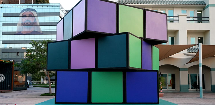 World’s Largest Rubik’s Cube Dubai- VIRAL VIDEO