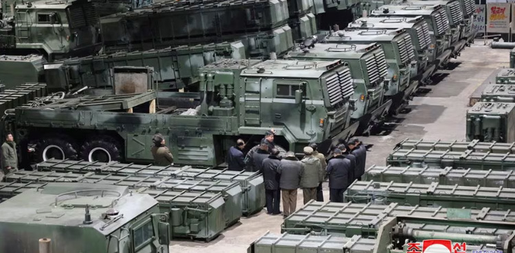 Kim-Jong-Un-North-Korea-arms-factories-Russia